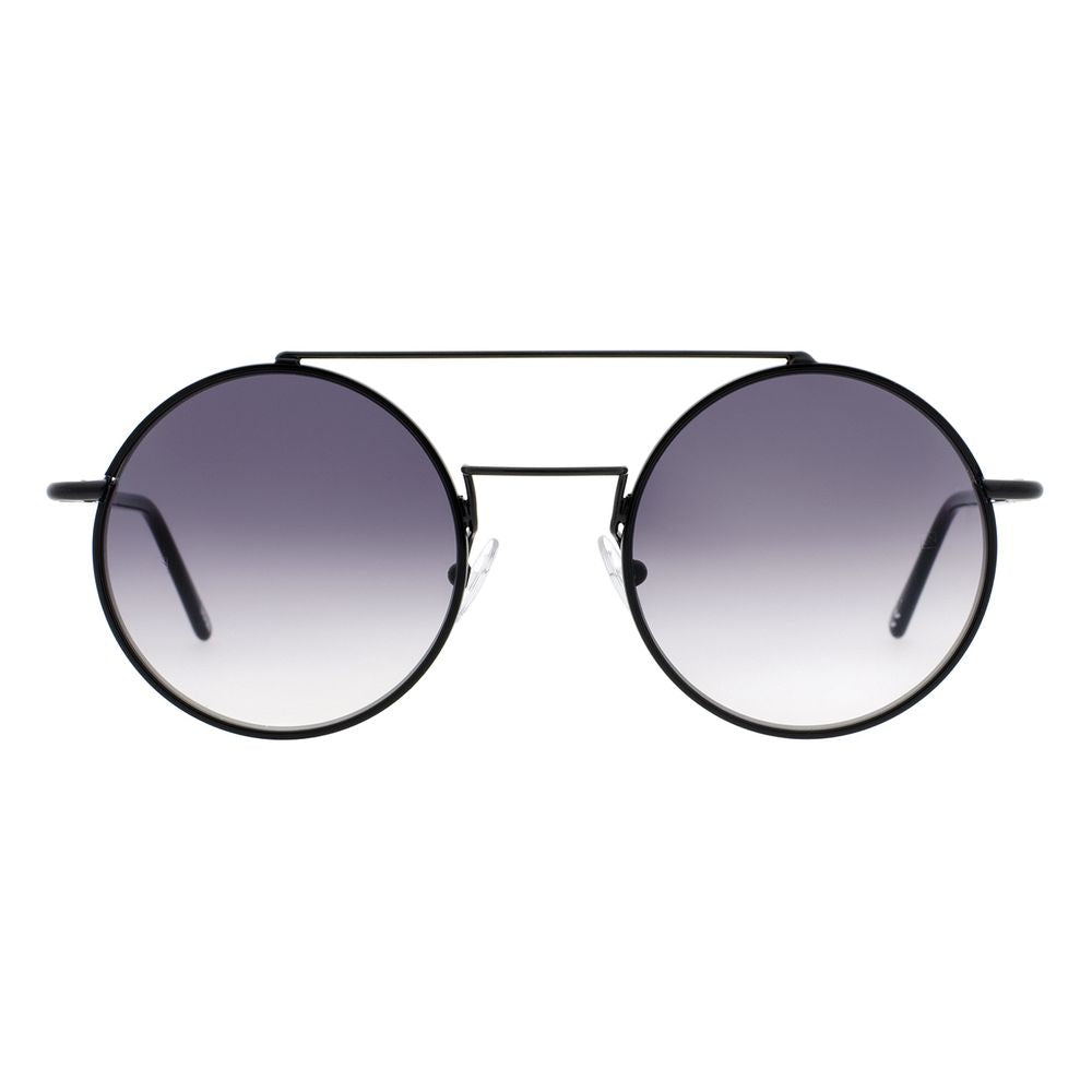 Andy Wolf Schwarze Sonnenbrille aus Metall