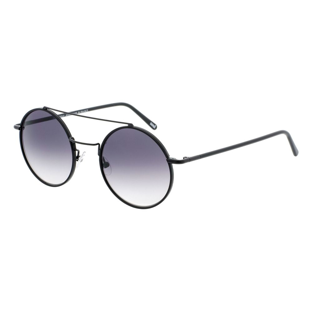 Andy Wolf Schwarze Sonnenbrille aus Metall