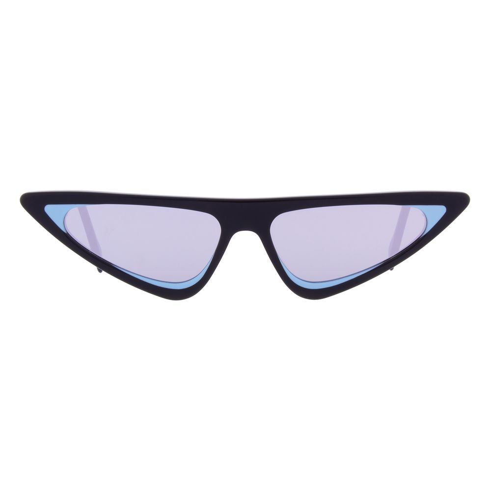 Andy Wolf Schwarze Sonnenbrille aus Acetat