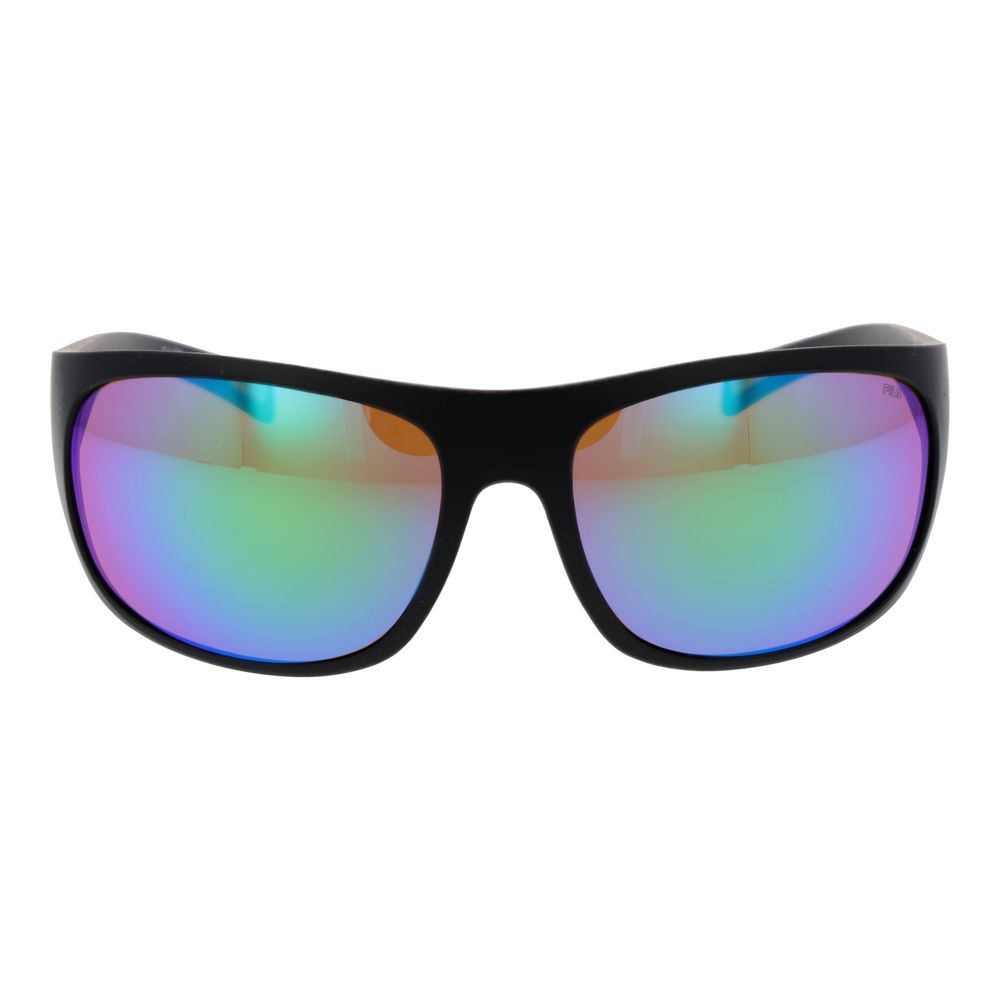 Fila Schwarze Sonnenbrille aus Kunststoff