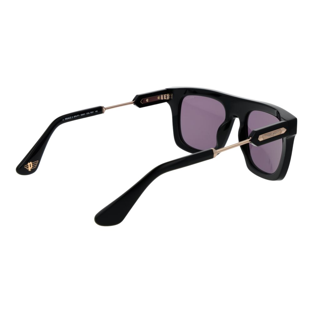 Police Sonnenbrille aus schwarzem Celluloseacetat