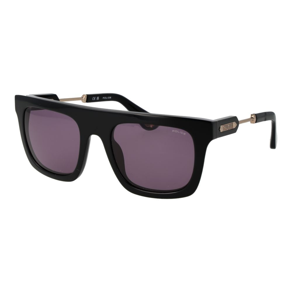 Police Sonnenbrille aus schwarzem Celluloseacetat