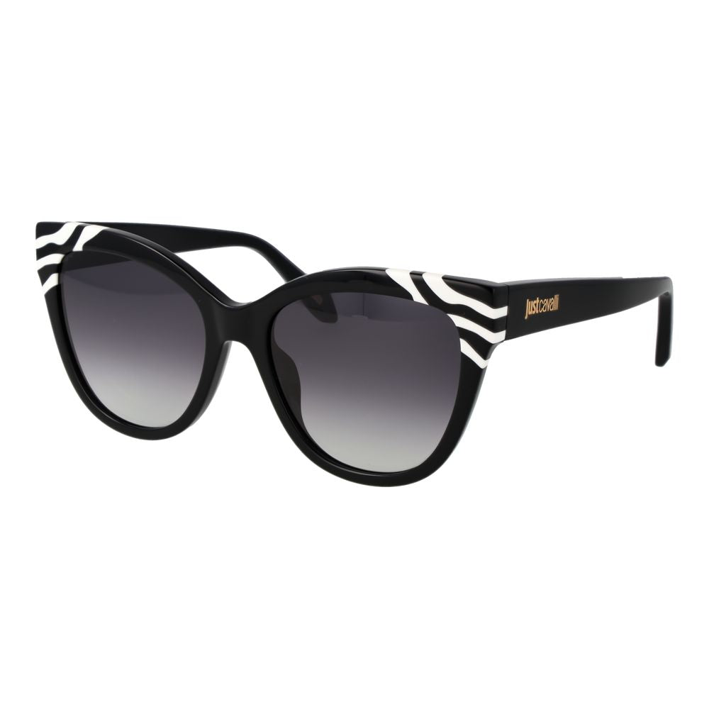 Just Cavalli Sonnenbrille aus schwarzem Celluloseacetat