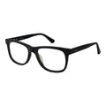 Police Brille mit schwarzen Cellulose-Acetat-Gestellen
