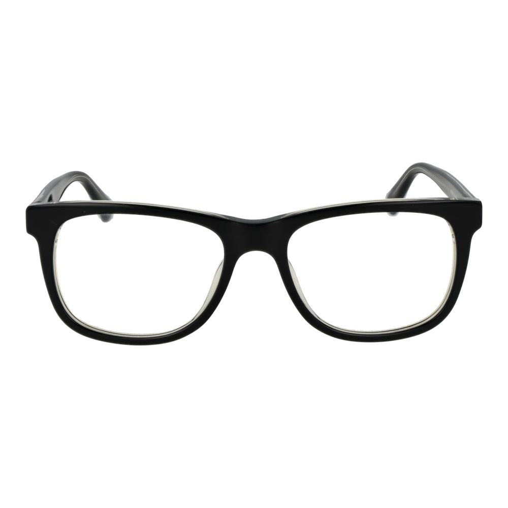 Police Brille mit schwarzen Cellulose-Acetat-Gestellen