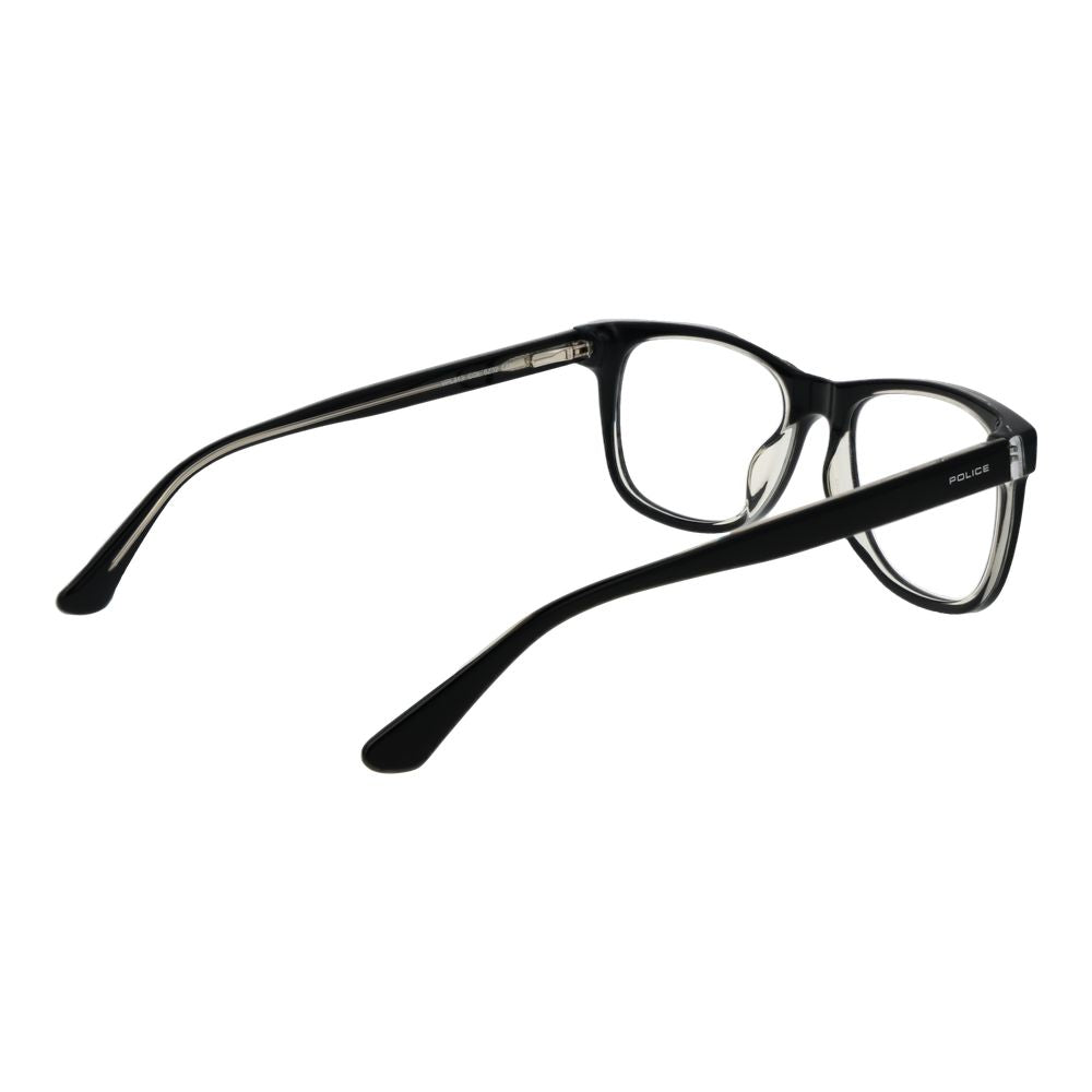 Police Brille mit schwarzen Cellulose-Acetat-Gestellen