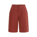 Brunello Cucinelli Mehrfarbige Baumwoll-Bermudashorts