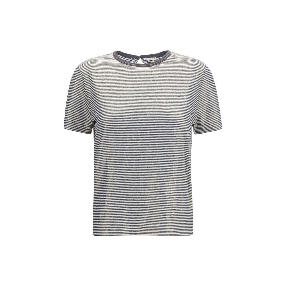 Brunello Cucinelli Mehrfarbiges Leinen-Sportswear