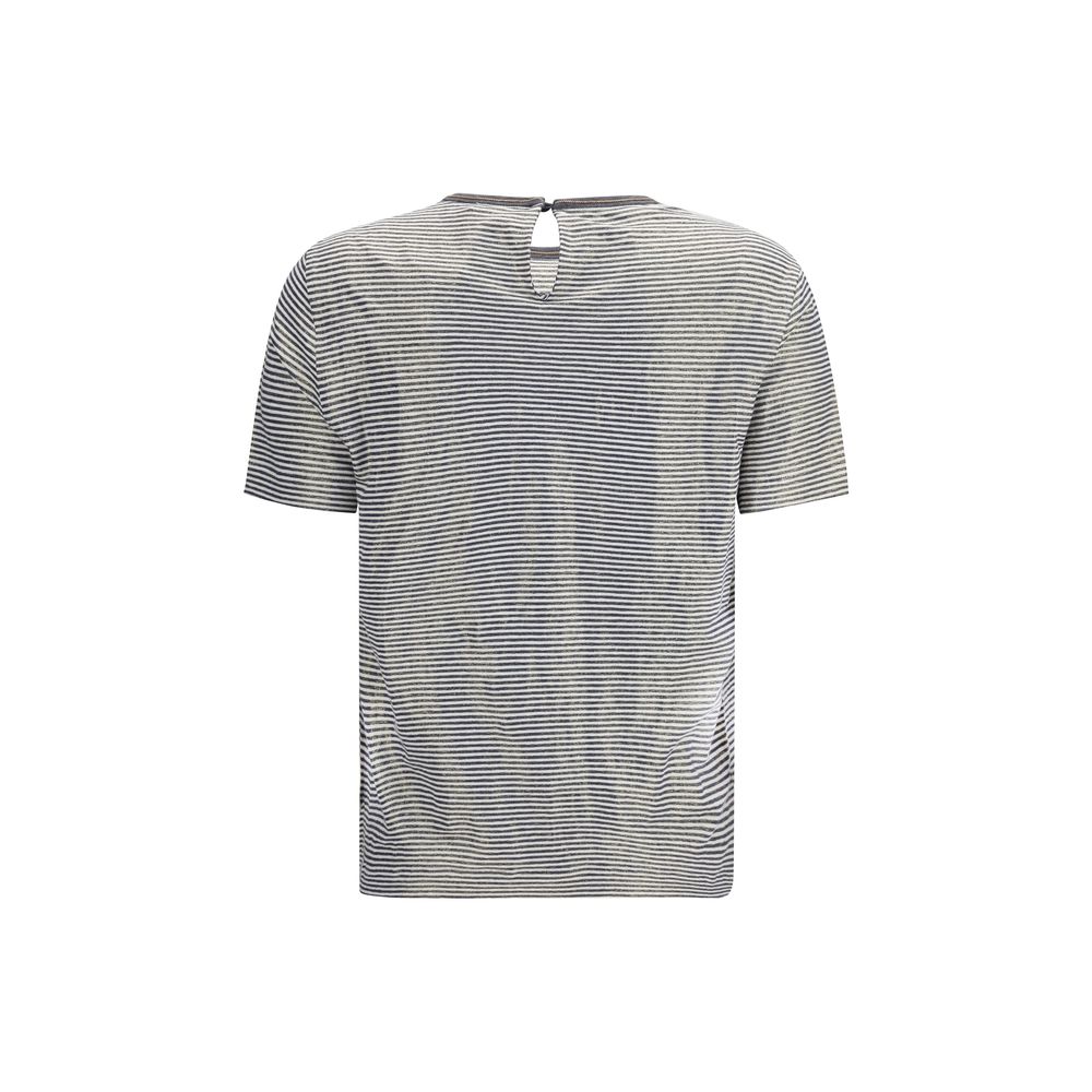 Brunello Cucinelli Mehrfarbiges Leinen-Sportswear