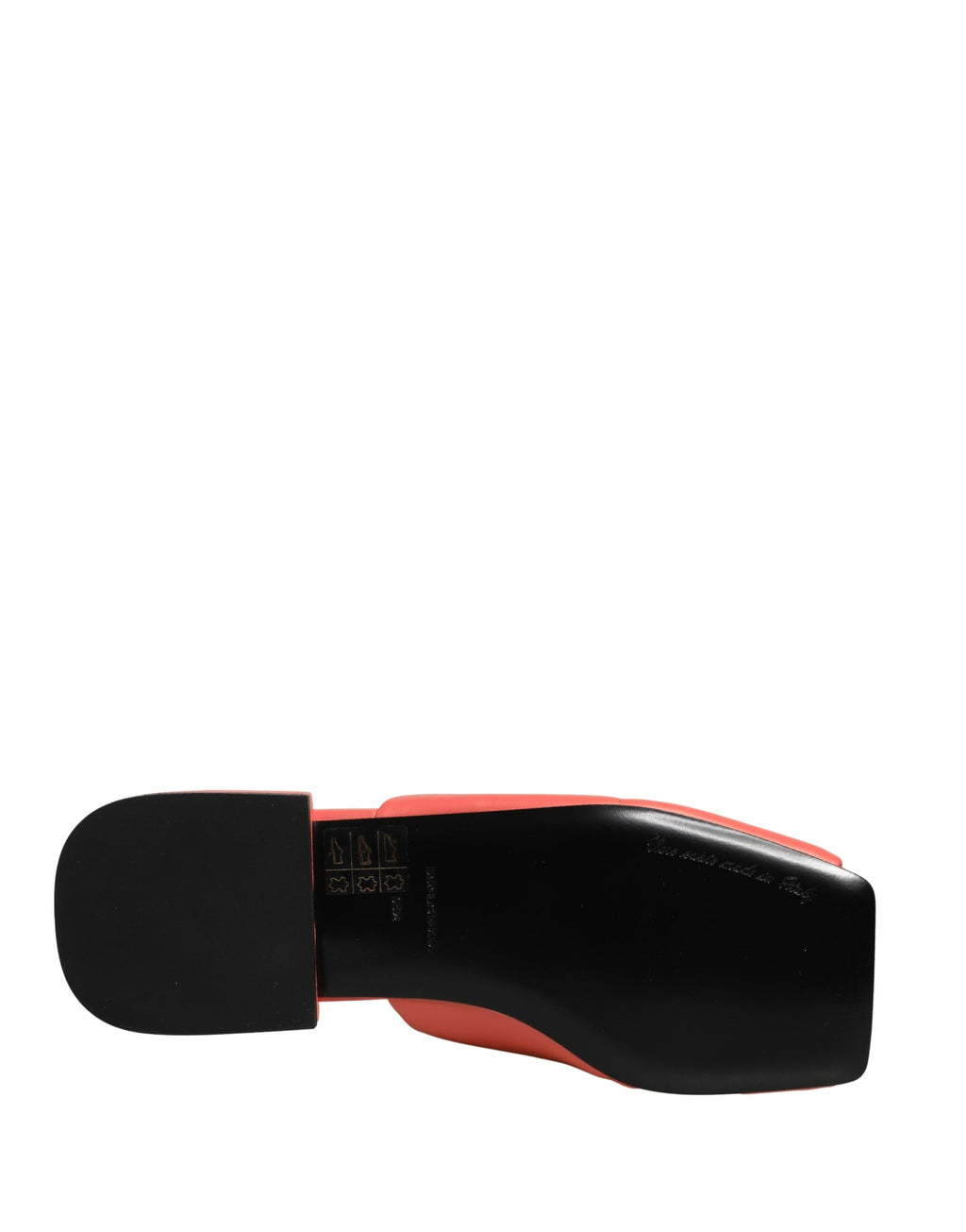 Dolce & Gabbana Orange DG Logo Leder Pantoletten Sandalen Schuhe