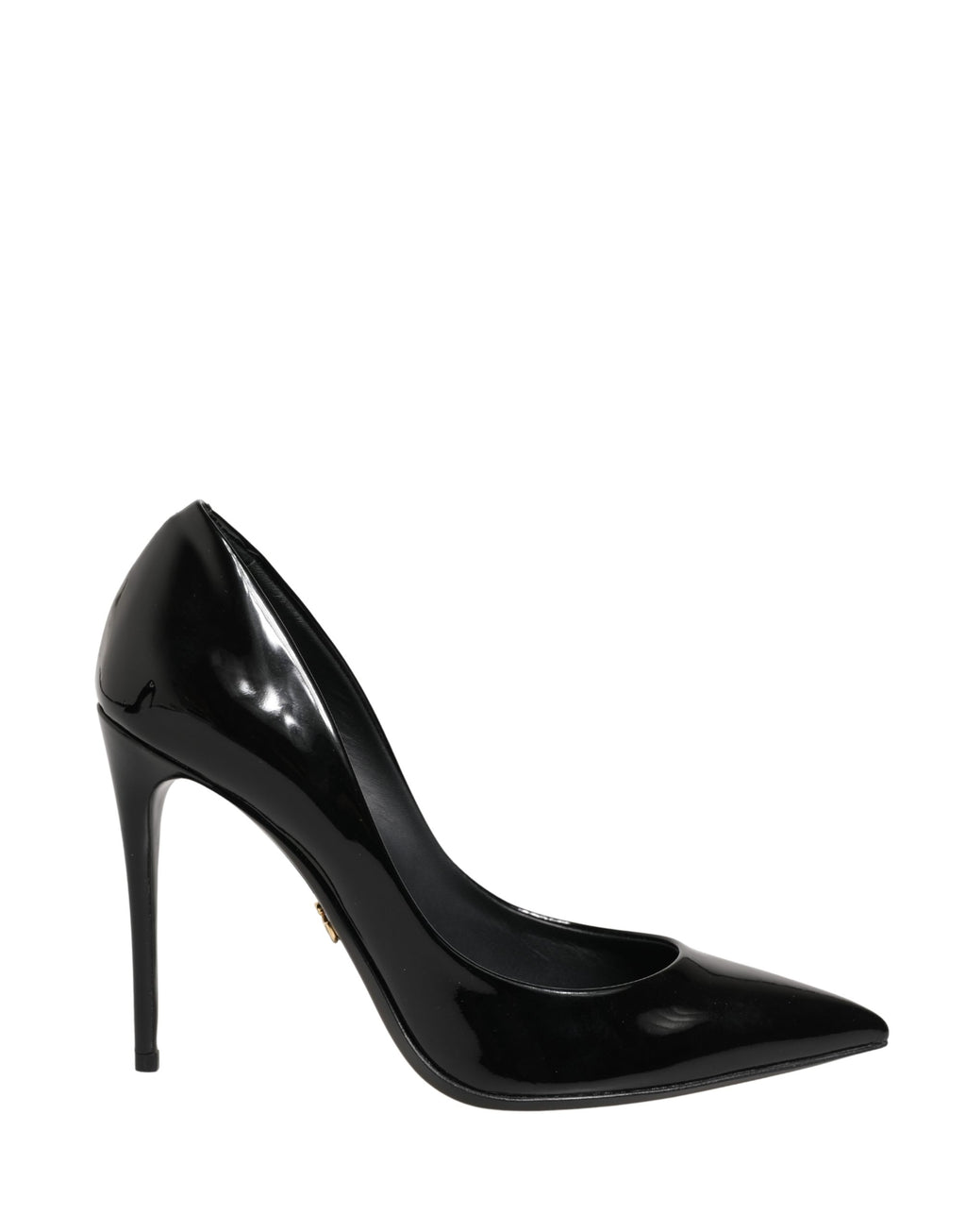 Dolce & Gabbana Schwarz Kalbsleder Stiletto Heels Pumps Schuhe