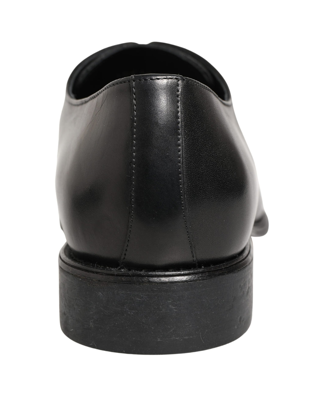 Dolce & Gabbana Schwarze Derby-Schuhe aus Kalbsleder für Herren