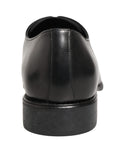 Dolce & Gabbana Schwarze Derby-Schuhe aus Kalbsleder für Herren