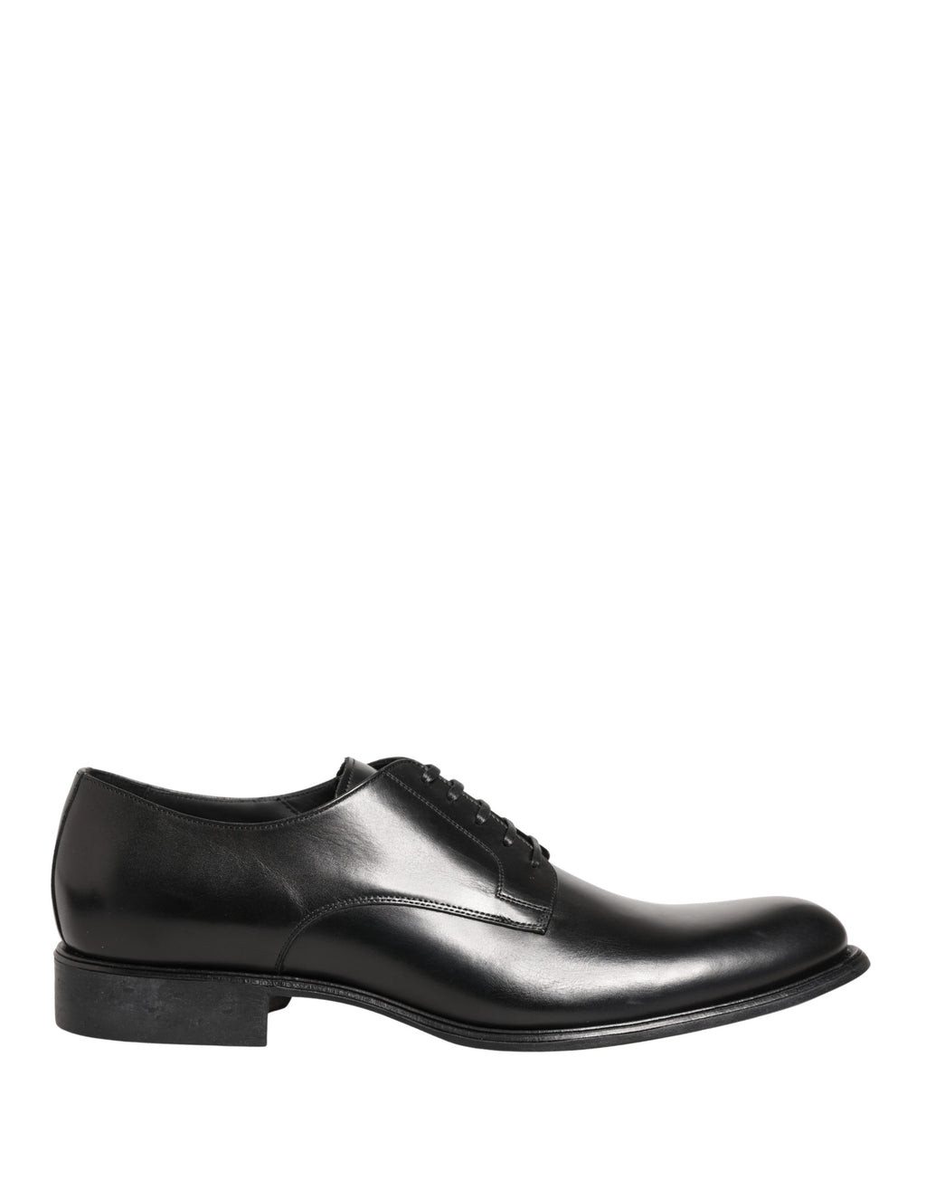 Dolce & Gabbana Schwarze Derby-Schuhe aus Kalbsleder für Herren