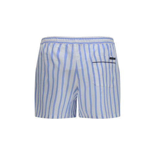 Dolce & Gabbana Blaue Baumwoll-Bermudashorts