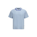 Palm Angels Blaues Baumwoll-T-Shirt