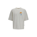 Palm Angels Weißes Baumwoll-T-Shirt