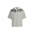 Palm Angels Weißes Baumwoll-T-Shirt