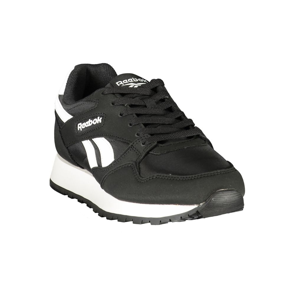 Reebok Schwarzer Unisex-Sneaker aus Polyester