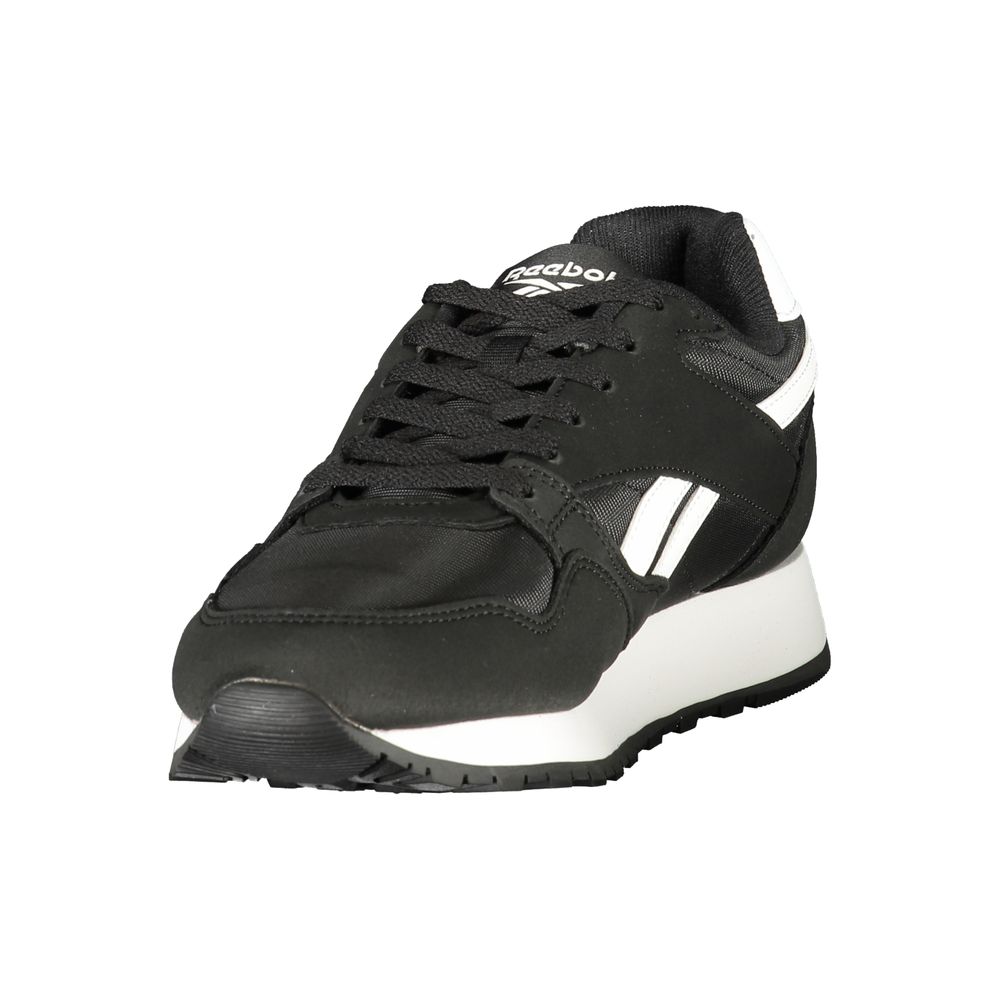 Reebok Schwarzer Unisex-Sneaker aus Polyester