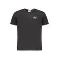 Calvin Klein Schwarzes Baumwoll-T-Shirt für Herren