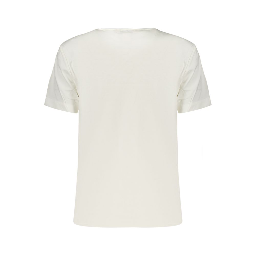 Calvin Klein Weißes Baumwoll-T-Shirt