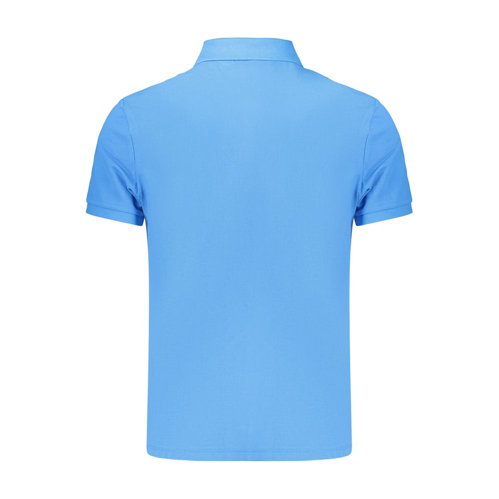 Calvin Klein Azzurro Baumwoll-Poloshirt für Herren