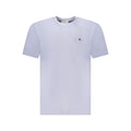 Calvin Klein Azzurro Baumwoll-T-Shirt für Herren