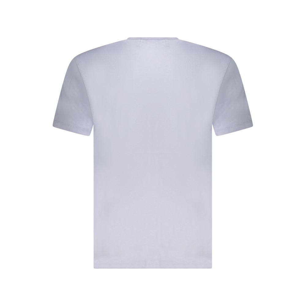 Calvin Klein Azzurro Baumwoll-T-Shirt für Herren