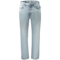 Calvin Klein Azzurro Baumwoll-Jeans für Damen