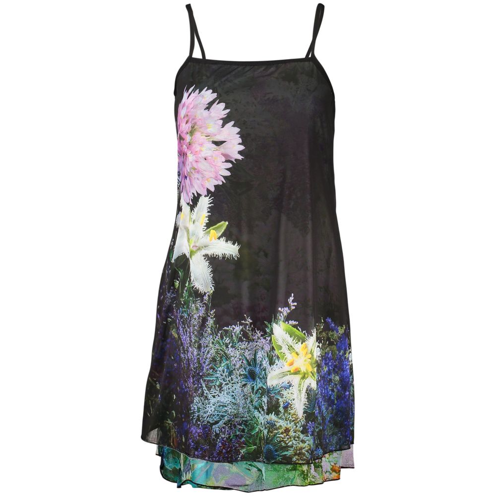Desigual Schwarzes Polyesterkleid