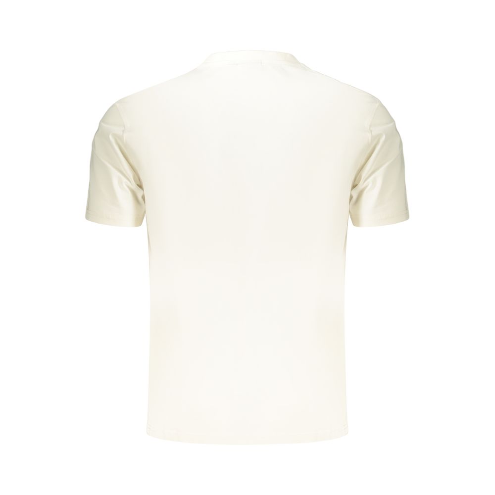 Napapijri Weißes Herren-T-Shirt aus Baumwolle