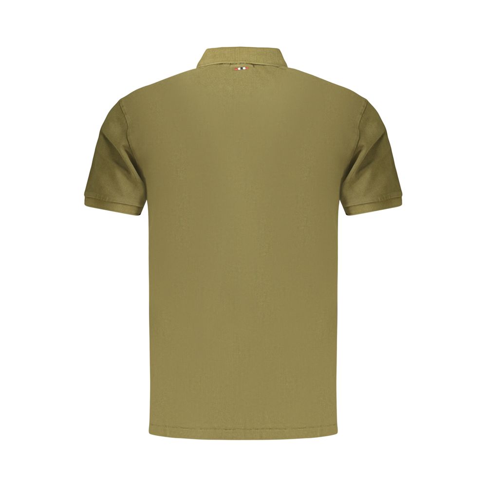 Napapijri Herren-Poloshirt Verde aus Baumwolle
