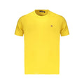 Napapijri Gelbes Baumwoll-T-Shirt für Herren