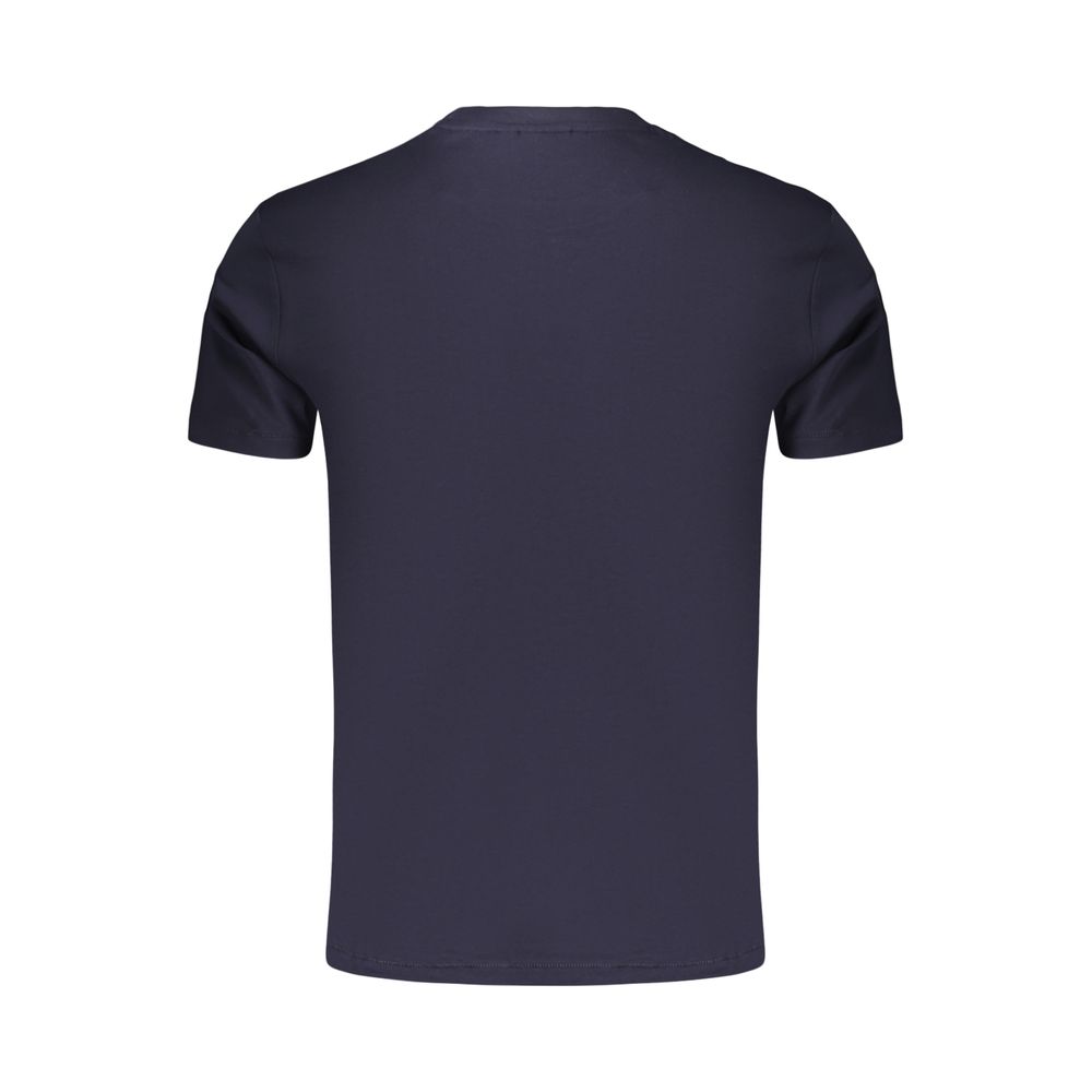 Napapijri Blaues Baumwoll-T-Shirt für Herren