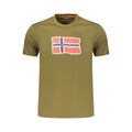 Napapijri Herren-T-Shirt aus Verde-Baumwolle