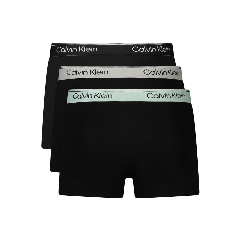 Calvin Klein Schwarze Herren-Boxershorts aus Polyester