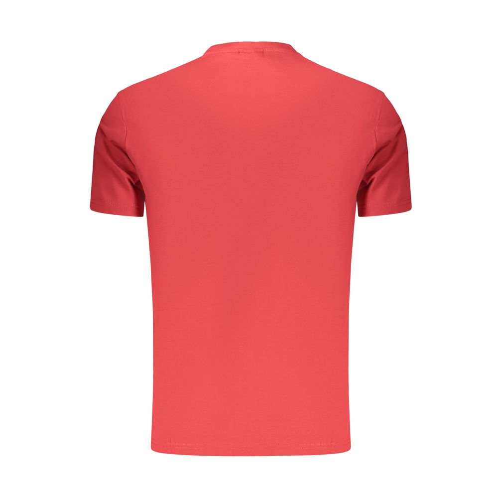 Napapijri Rosso Baumwoll-T-Shirt für Herren
