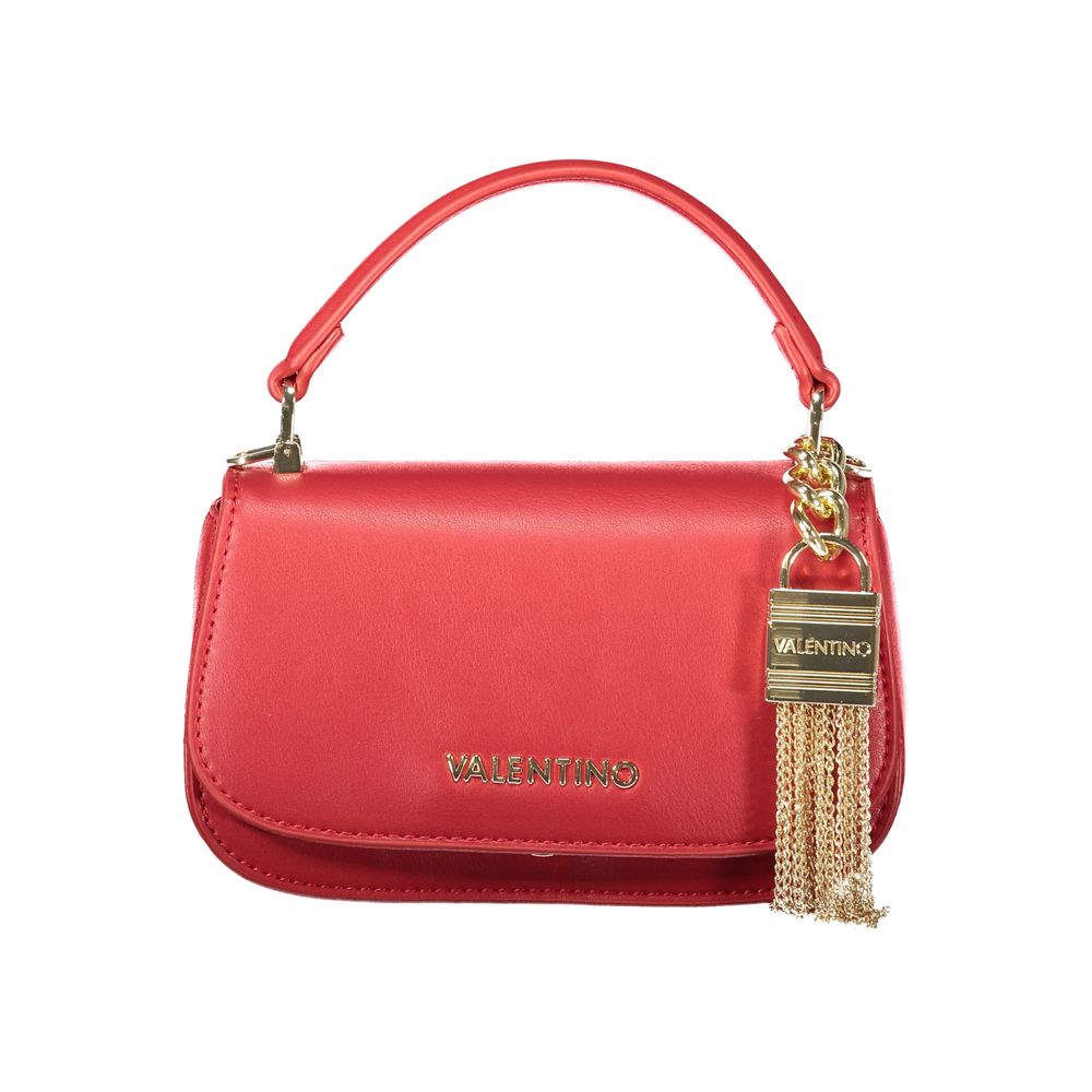 Mario Valentino Rosso Poliuretano Donna Tasche mit Kontrastdetails