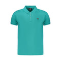 Norway 1963 Grünes Herren-Poloshirt aus Baumwolle