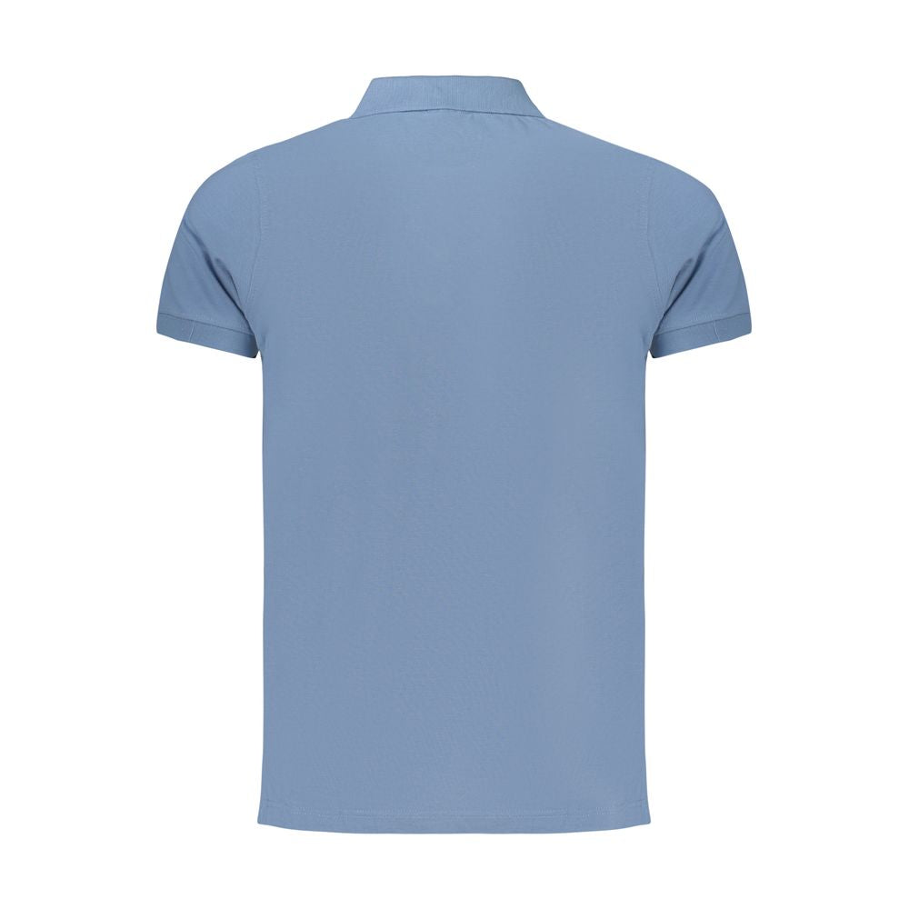 Norway 1963 Azzurro Baumwoll-Poloshirt für Herren