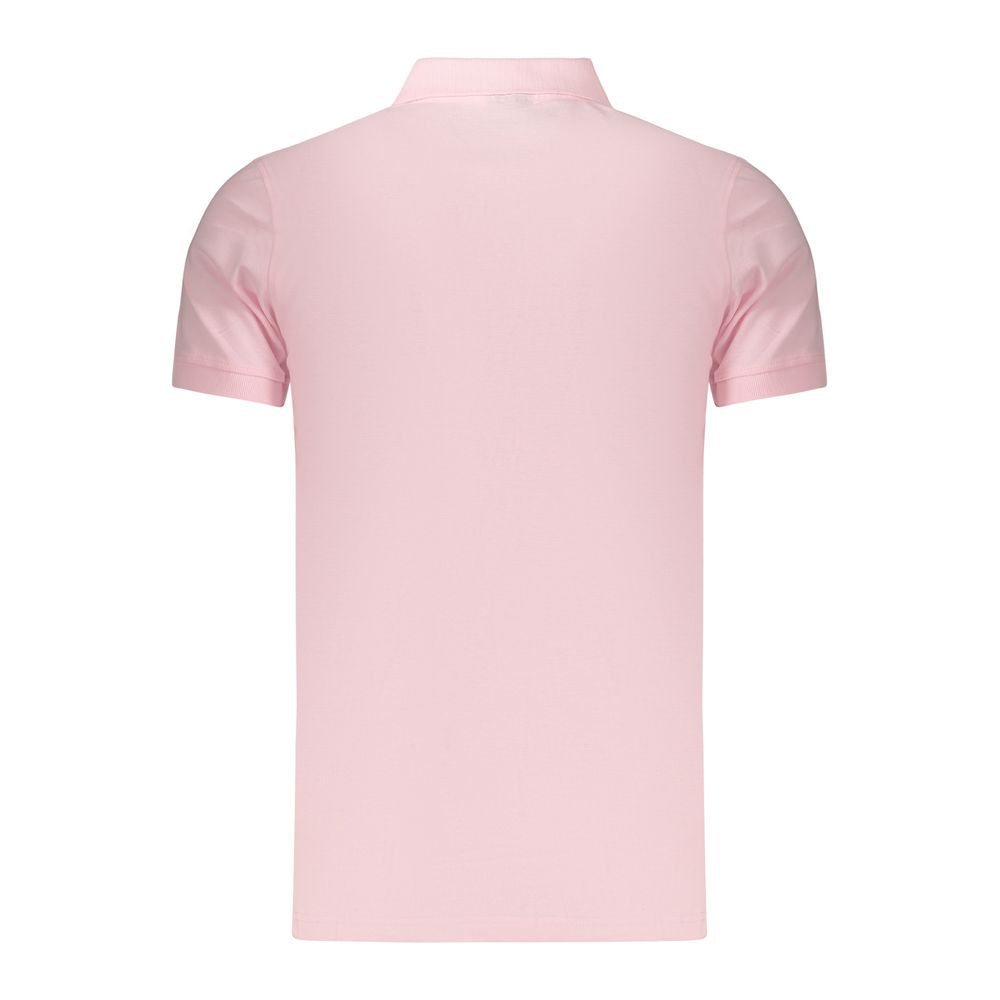 Norway 1963 Rosa Poloshirt aus Baumwolle
