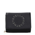 Stella McCartney Schwarzes Leder Portemonnaie