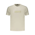 Napapijri Weißes Herren-T-Shirt aus Baumwolle