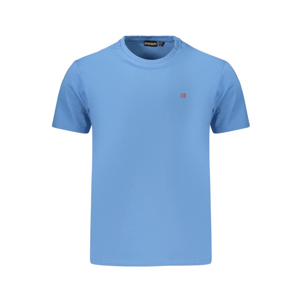 Napapijri Azzurro Baumwoll-T-Shirt für Herren