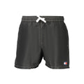 Tommy Hilfiger Herren-Badehose aus schwarzem Polyester