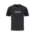 Napapijri Schwarzes Baumwoll-T-Shirt für Herren