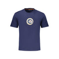 Napapijri Blaues Baumwoll-T-Shirt für Herren