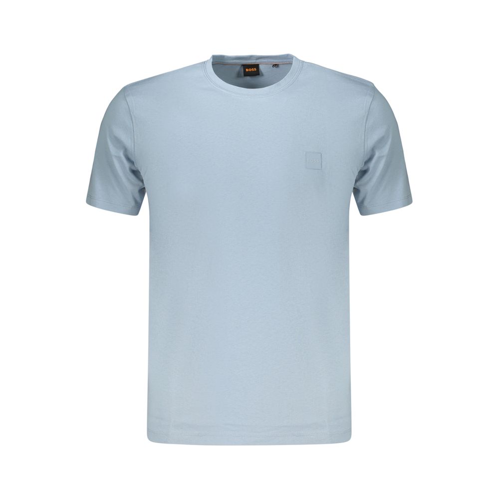 Hugo Boss Azzurro Baumwoll-T-Shirt für Herren