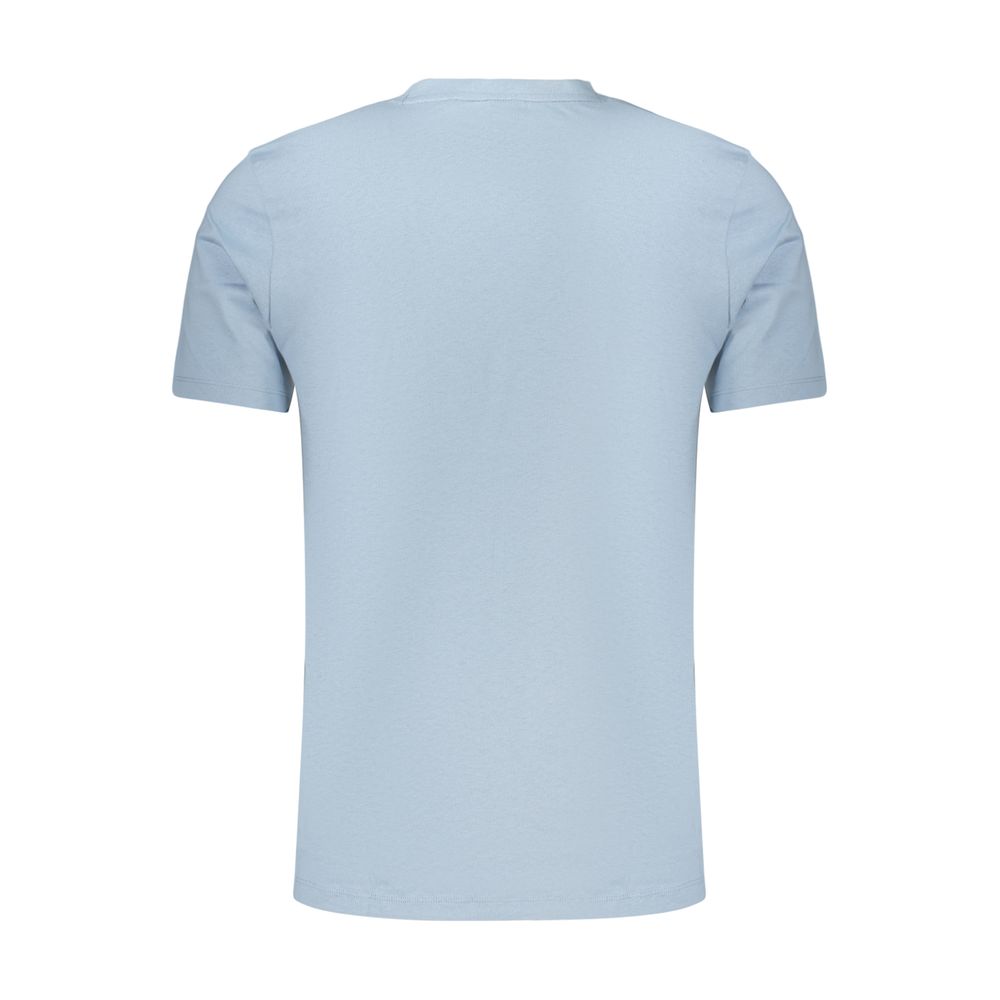 Hugo Boss Azzurro Baumwoll-T-Shirt für Herren